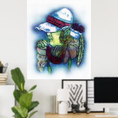 レンバ小妖精や小人 ポスター (ホームオフィス)