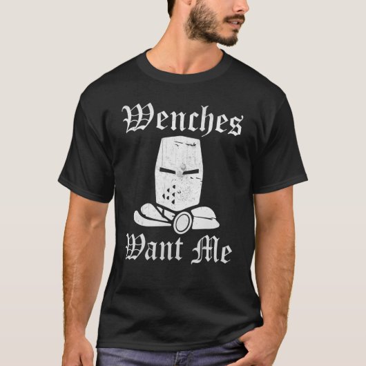 レンフェアルネッサンスフェスティバルことわざウェンチズウォント Tシャツ (正面)