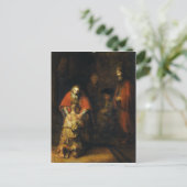 レンブラントによる放蕩息子の帰還 ポストカード (スタンド正面)