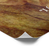 レンブラントのモーセと引用文「奇妙な土地」ポスター ポスター (角)