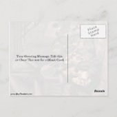 レンブラントのワークショップによる羊飼いの崇拝 ポストカード (裏面)