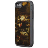 レンブラントの夜警員のヴィンテージのファインアート Case-Mate iPhoneケース (裏面左)