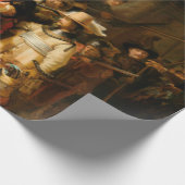 レンブラントの宿直 ラッピングペーパー (角)