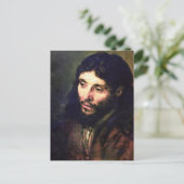 レンブラントの死後のキリスト ポストカード (スタンド正面)