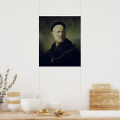 レンブラントの父ポートレート ポスター (キッチン)