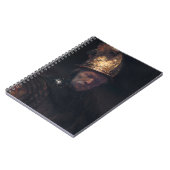 レンブラントの金のヘルメットをかぶった男 ノートブック (左側)