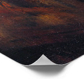 レンブラントの金のヘルメットをかぶった男 ポスター (角)