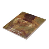 レンブラントズモーセ&ビブリカル引用文 タイル (側面)