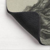 レンブラントセルフポートレイトCC0170マウスパッド マウスパッド (コーナー)