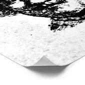 レンブラントセルフポートレート版木、銅版、版画 ポスター (角)