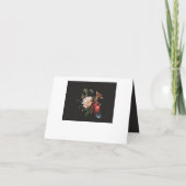 レンブラントフローラダークとムーディありがとう サンキューカード (裏面)