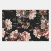 レンブラント伝統的スタイルのフローラ ラッピングペーパーシート (正面2)