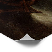 レンブラント絵画・アートの嵐の中のキリスト ポスター (角)