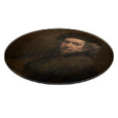 レンブラント自画像：オランダ黄金時代の画家 カッティングボード (角)