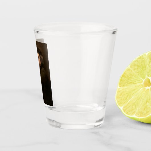 レンブラント自画像:オランダ黄金時代の画家 ショットグラス (右)