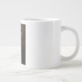 レンブラント自画像:オランダ黄金時代の画家 ジャンボコーヒーマグカップ (右)