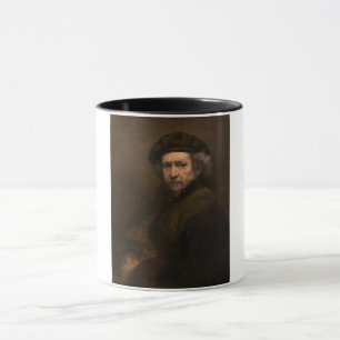 レンブラント自画像:オランダ黄金時代の画家 マグカップ