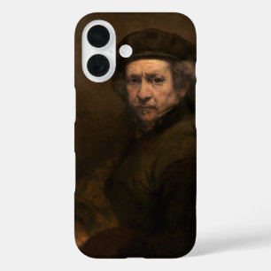 レンブラント自画像：オランダ黄金時代の画家 iPhone 16ケース