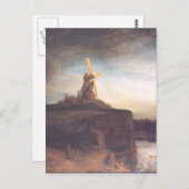 レンブラント・ア絵画ート ポストカード (正面/裏面)