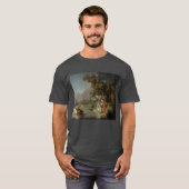 レンブラント - エウロパの略奪 Tシャツ (正面フル)