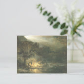 レンブラント – エジプト行きの便に残る ポストカード (スタンド正面)