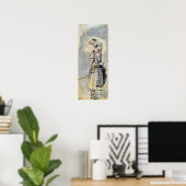 レンブラント – オーランゼブポートレート1655 ポスター (ホームオフィス)