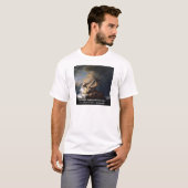 レンブラント ガリラヤの海 & 自然 引用 Tシャツ (正面フル)