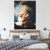 レンブラント – ガリラヤ海の嵐 キャンバスプリント (インサイチュ (寝室))