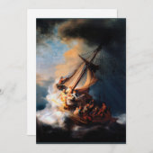 レンブラント – ガリラヤ海の嵐 シーズンカード (正面/裏面)