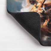 レンブラント – ガリラヤ海の嵐 マウスパッド (コーナー)