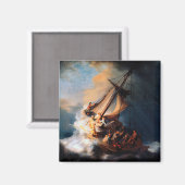 レンブラント – ガリラヤ海の嵐 マグネット (正面/裏面)