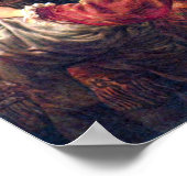 レンブラント – サスキアと自画像 ポスター (角)