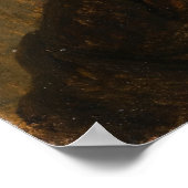 レンブラント – セルフポートレート ポスター (角)