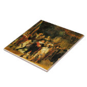 レンブラント – ナイトウォッチ タイル (側面)