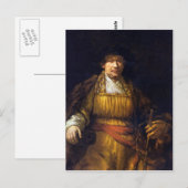 レンブラント・ハーメンズォオン・ヴァン・リジンの自画像 ポストカード (正面/裏面)