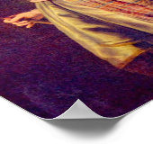 レンブラント – フローラ(サスキアのポートレートをフローラとして) ポスター (角)