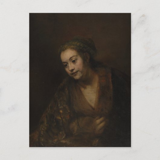 レンブラント・ヘンドリクエ・ストフェルス ポストカード (正面)