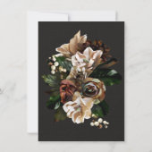 レンブラント マグノリア Save the Date 結婚式 招待状 (裏面)