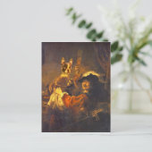 レンブラント・ミット・ボスティ・オーフ・デム・ショス ポストカード (スタンド正面)