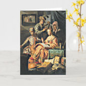 レンブラント – ミュージカル寓話 カード (黄色い花)