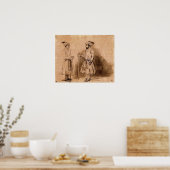 レンブラント – ムガール貴族シャー・ジャハン・ダラ・シコー ポスター (キッチン)