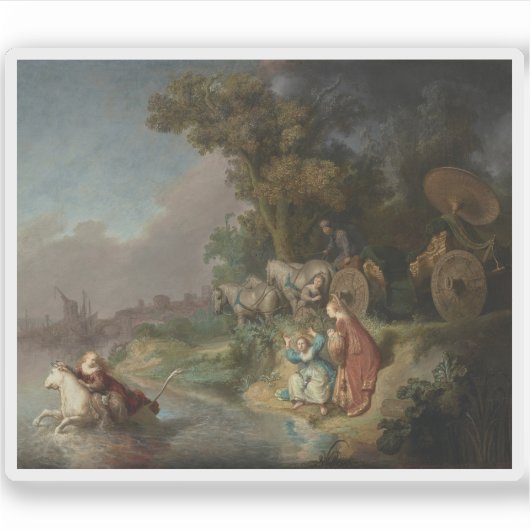 レンブラント – ヨーロッパの拉致 シール (正面)