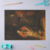 レンブラント・ヴァン・リジンによる放蕩息子の帰還 薄葉紙 (クラフト)