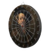 レンブラント・ヴァン・リジンのセルフポートレートファインアート ダーツボード (正面右)