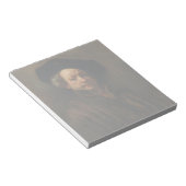 レンブラント・ヴァン・リジンのセルフポートレートファインアート ノートパッド (アングル)