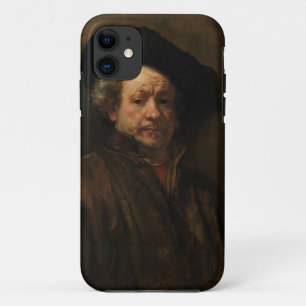 レンブラント・ヴァン・リジンのセルフポートレートファインアート iPhone 11 ケース
