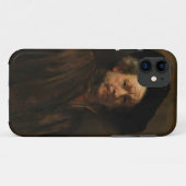 レンブラント・ヴァン・リジンのセルフポートレートファインアート Case-Mate iPhoneケース (裏面(横))