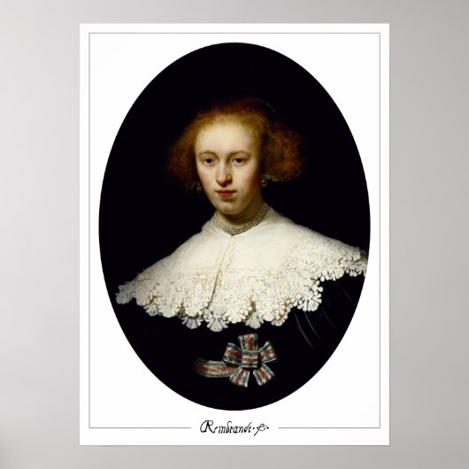 レンブラント・ヴァン・リジン・ゼディング・アート・ポスター#252 ポスター (正面)