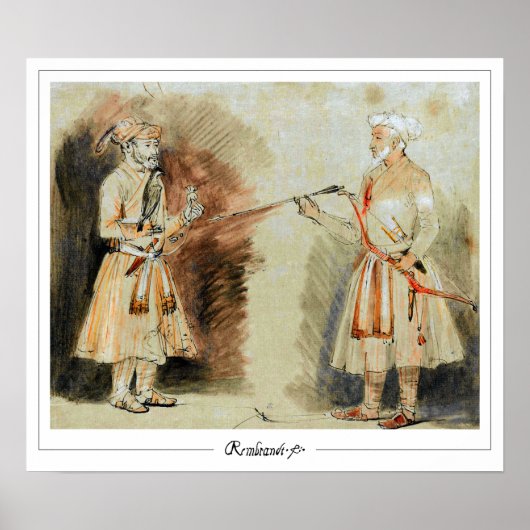 レンブラント・ヴァン・リジン・ゼディング・アート・ポスター#436 ポスター (正面)