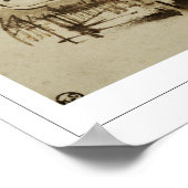 レンブラント・ヴァン・リジン・ゼディング・アート・ポスター#443 ポスター (角)